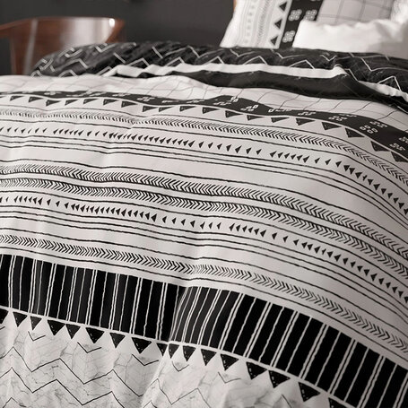 Dekbedovertrek Artic Stripe - Wit