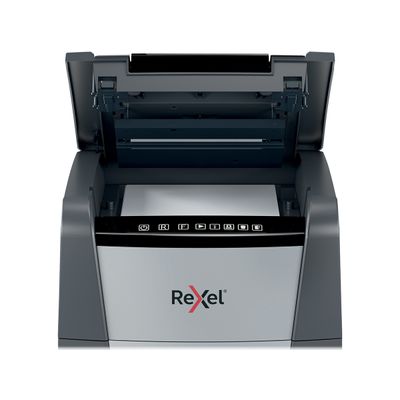 Rexel Optimum Auto+ 100M - destructeur de documents coupe croisée microparticules - 100 feuilles - Corbeille 34 litres
