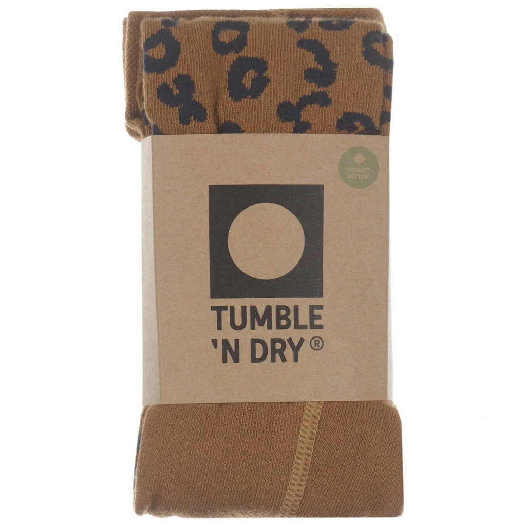 Tumble 'n Dry maillot met panterprint bruin
