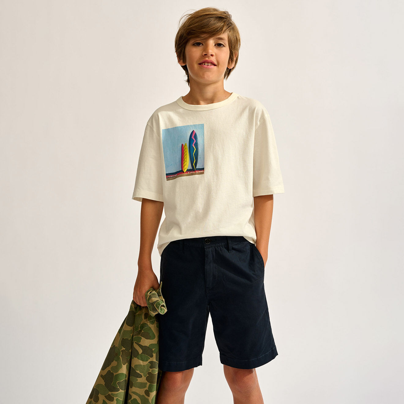 Bellerose Short chino Wayne marine