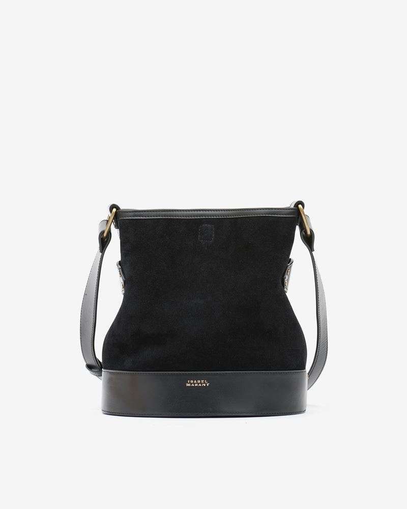 SAC PORTÉ ÉPAULE EN CUIR VELOURS SAMARA