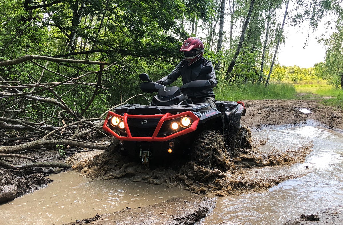 Quad Offroad fahren in Prag als Geschenk