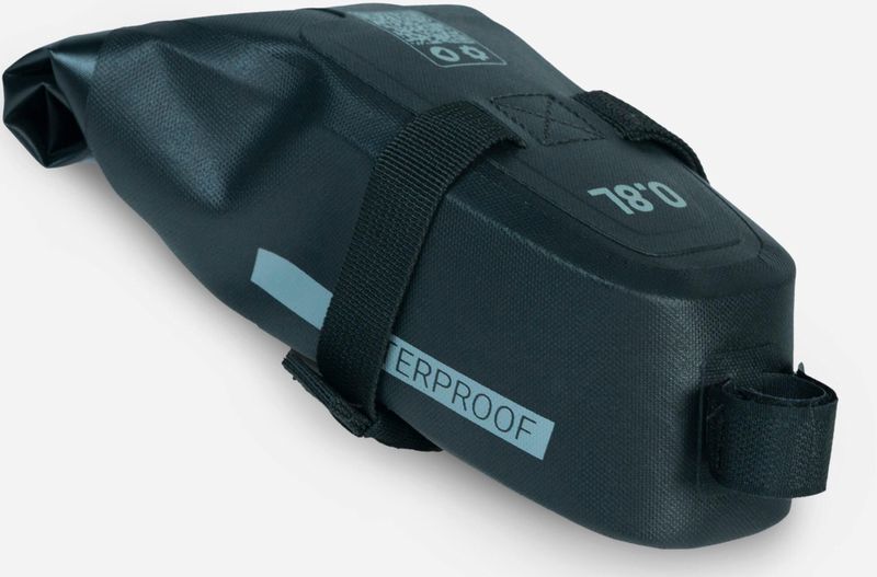 Waterdichte Zadeltas - Zwart - 0.8 L - IPX4