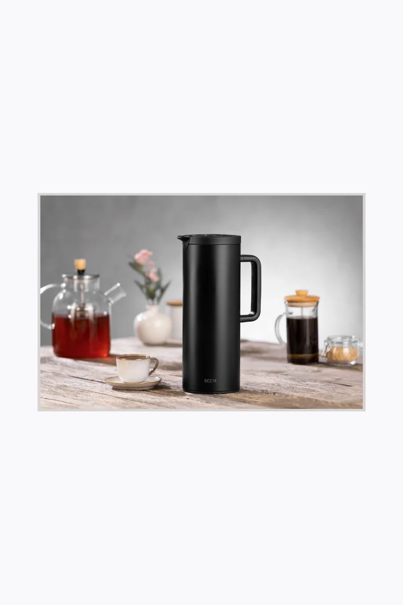 BEEM Isolierkanne 1l schwarz matt