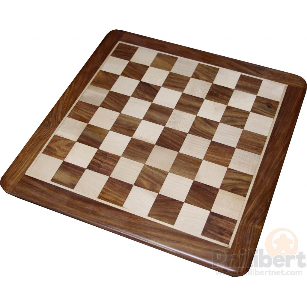 Echiquier marqueté 50cm en Palissandre