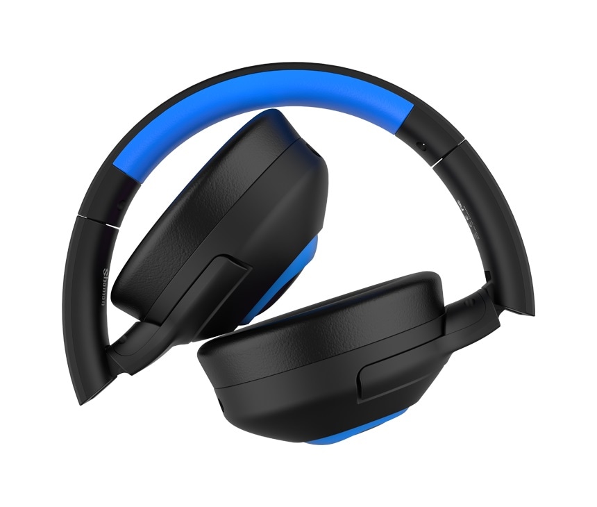 Sades Gaming-Headset »Shaman SA-724 Gaming Headset, schwarz/blau, USB, kabelgebunden« Mikrofon abnehmbar Stereo, Over Ear, PC, PST, XBox, Nintendo Switch, VR, Phone