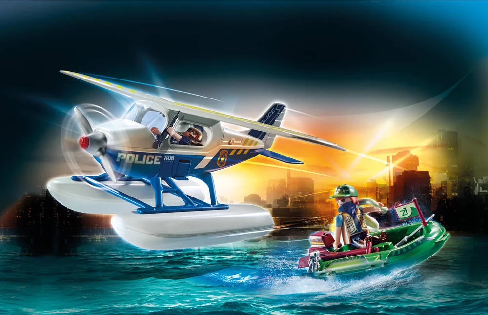 HYDRAVION DE POLICE ET BANDIT - 70779