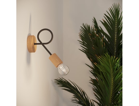SOLLUX LIGHTING - Lustre ember 5 schwarz