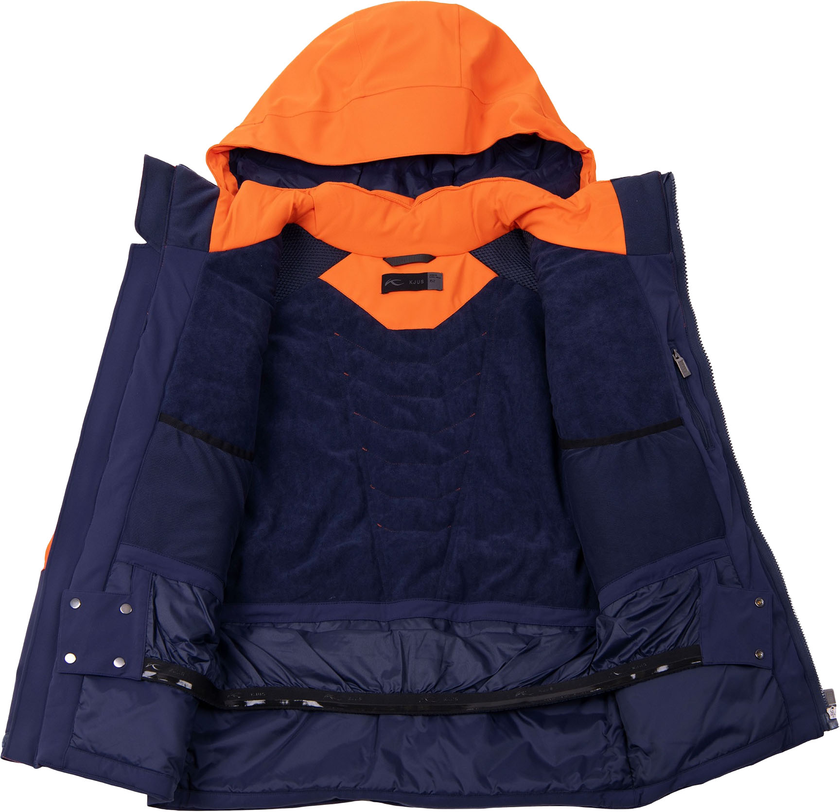 Shred Jacket Gutt KJUS Orange/Atlanta Blue