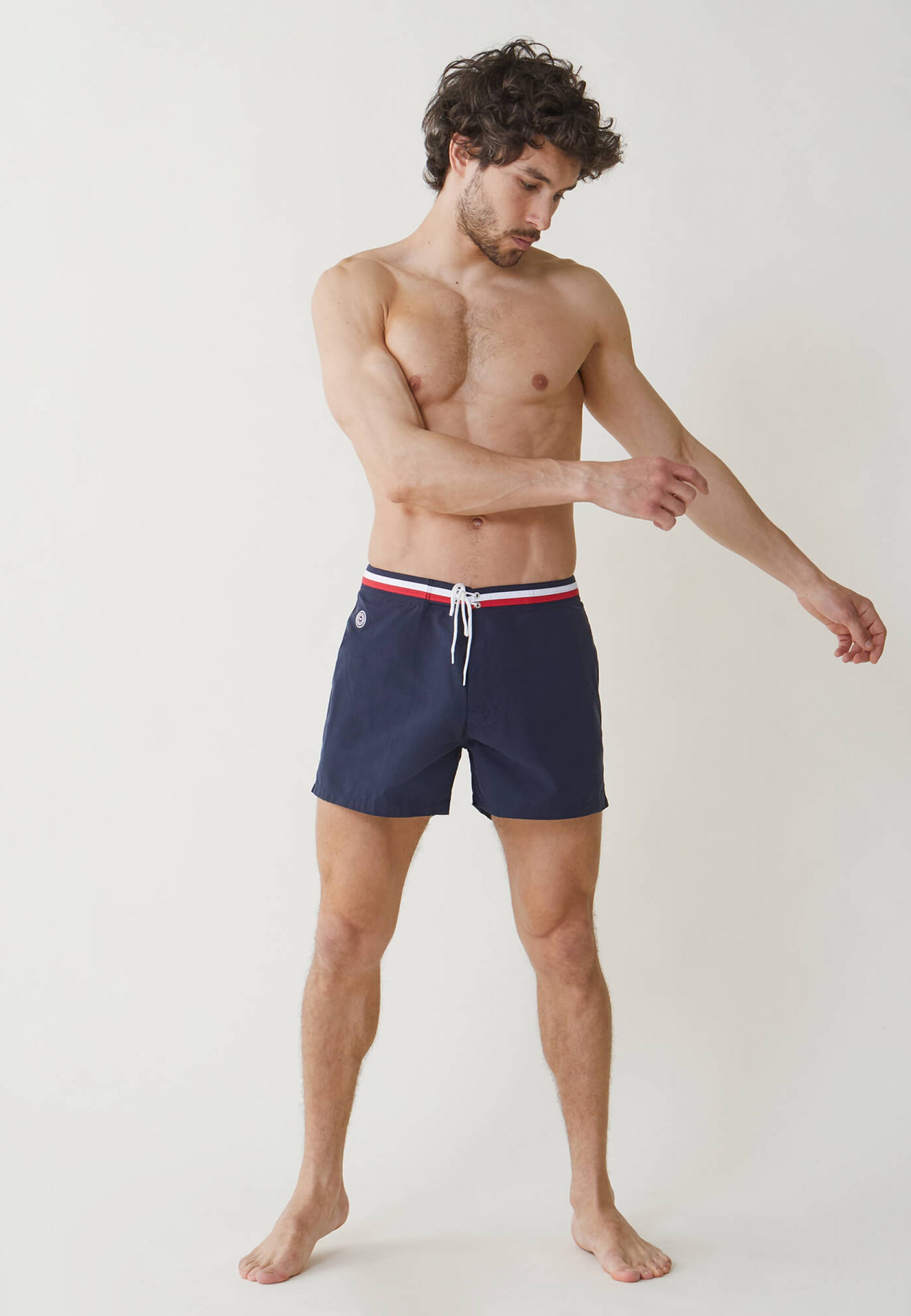 Short de bain court-Capitaine Marine