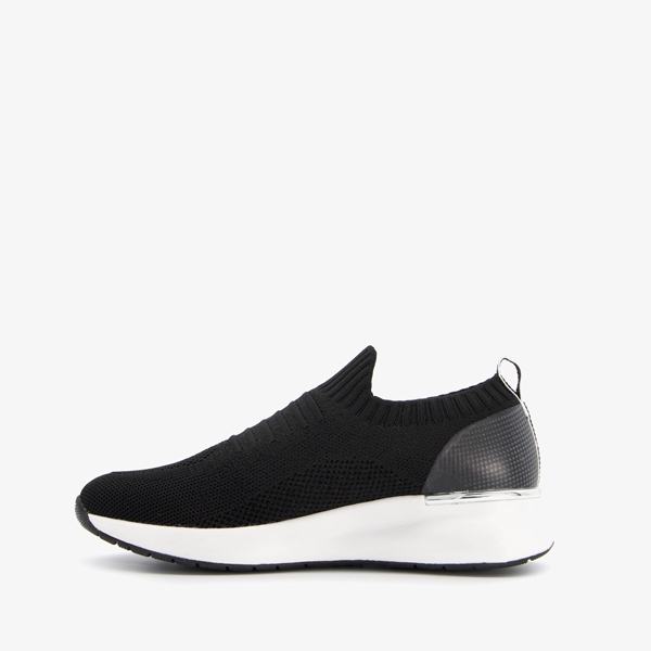 Hush Puppies dames sok sneakers zwart
