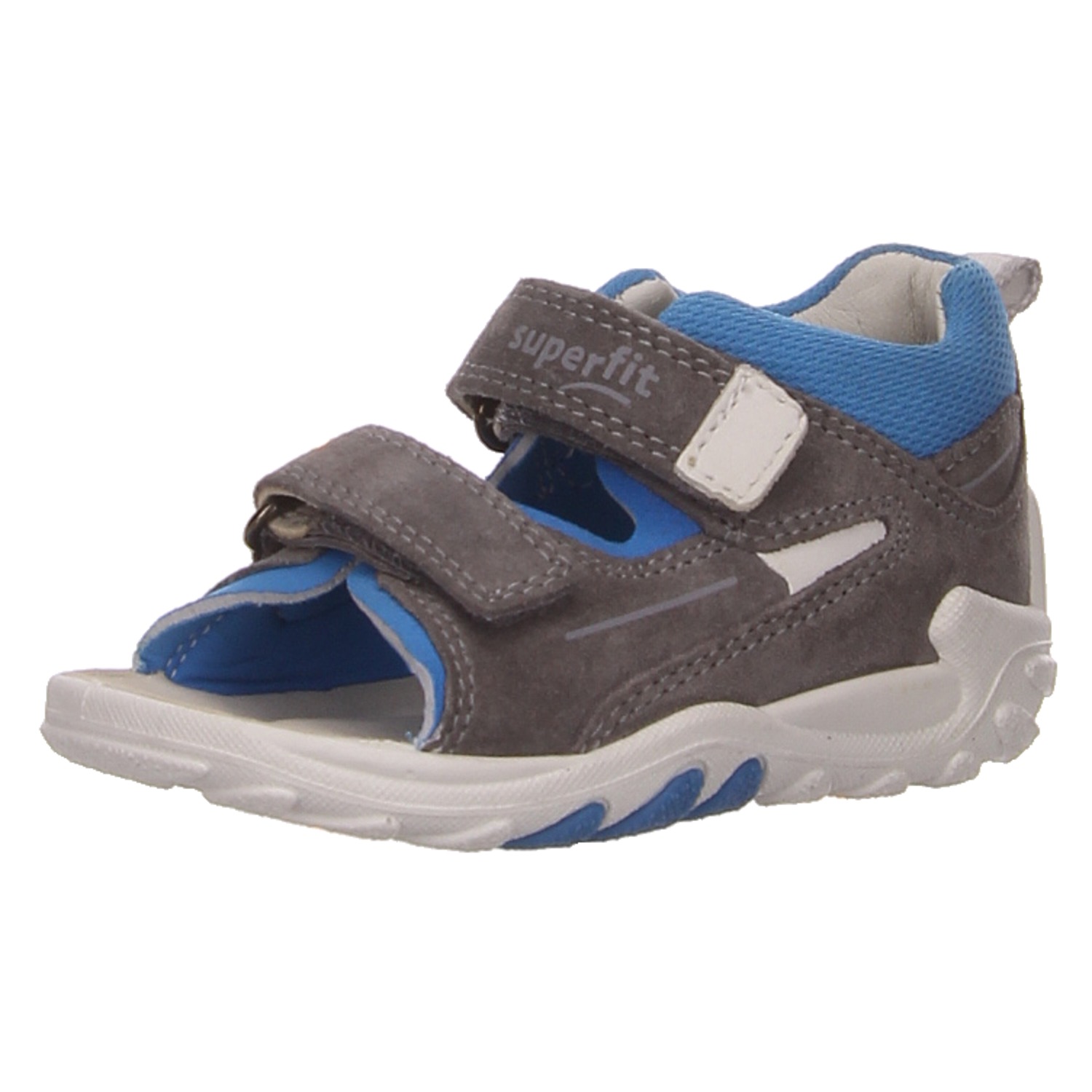 Superfit Sandale grau blau grau