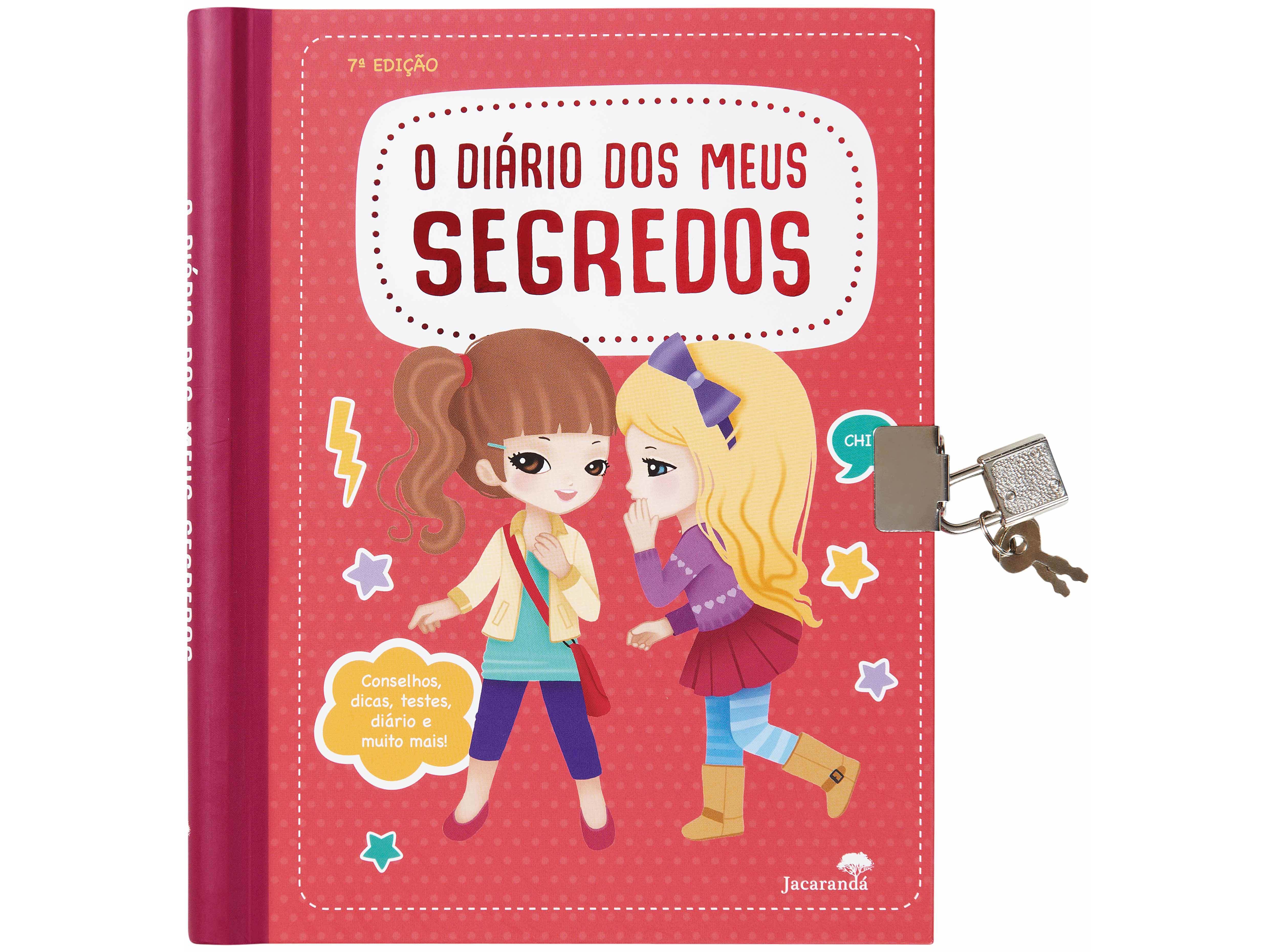 LIVRO DIARIO MEUS SEGREDOS DE CANDYBIRD GÉRALDINE BOÈCE