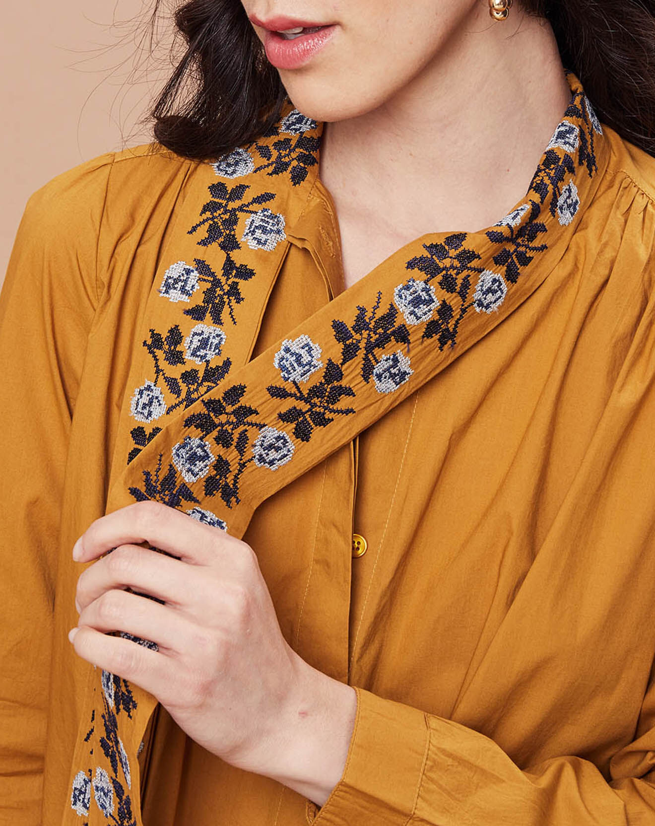 Inouitoosh Robe/Tunique Florencia en Coton bronze