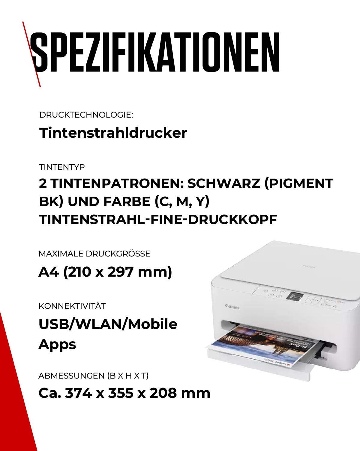 Canon Multifunktionsdrucker »PIXMA TS6550i«