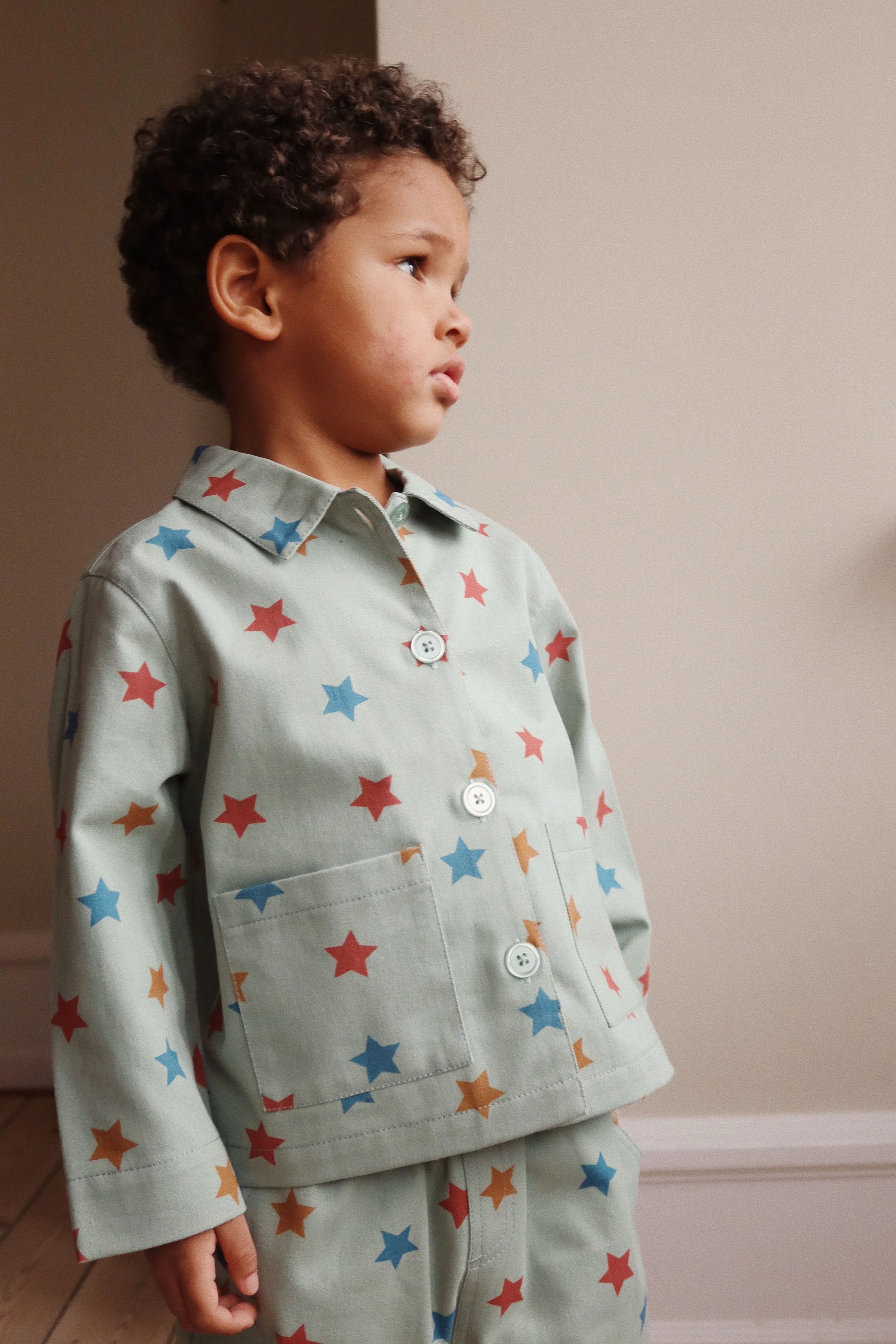 Fen jakke - estrella verde - 18M