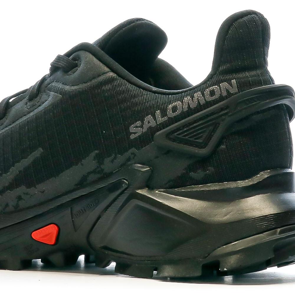 Salomon Chaussures de Trail Noires Femme Salomon Alphacross 4 W