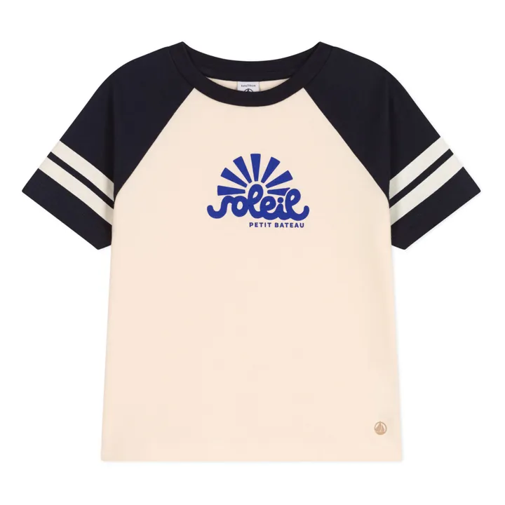 Petit Bateau T-shirt Mayo Soleil | Bleu marine