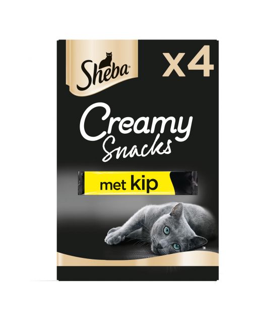 Sheba Creamy Snacks 4x12 g - Kattensnack