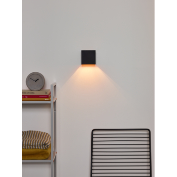 Lucide XIO wandlamp LED dimb. G9 2700K Zwart