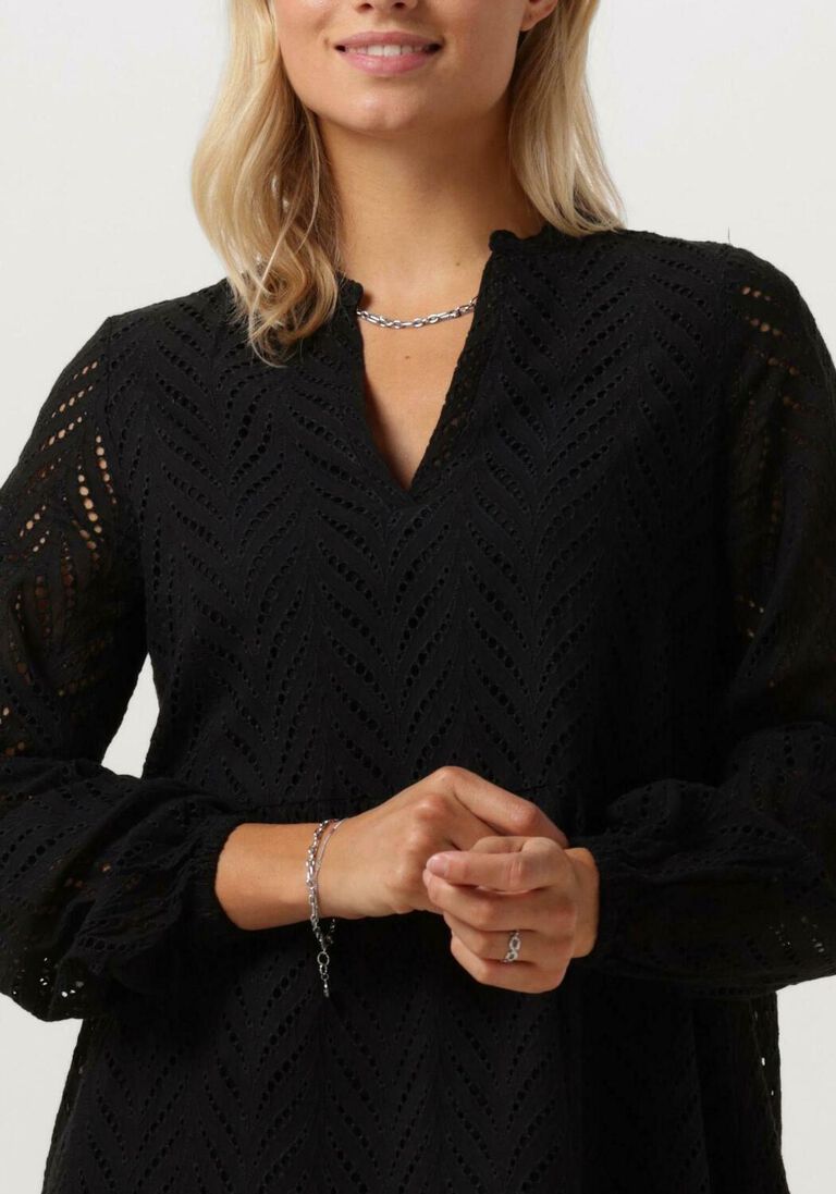 REFINED DEPARTMENT zwarte refined department mini jurk jennifer