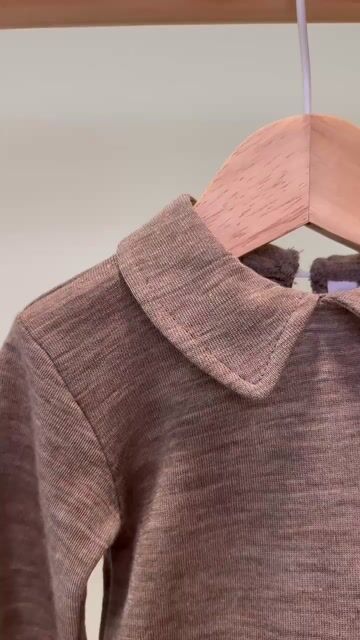 Ullbody med Krage – 85% Merino, 15% Silke | Basic