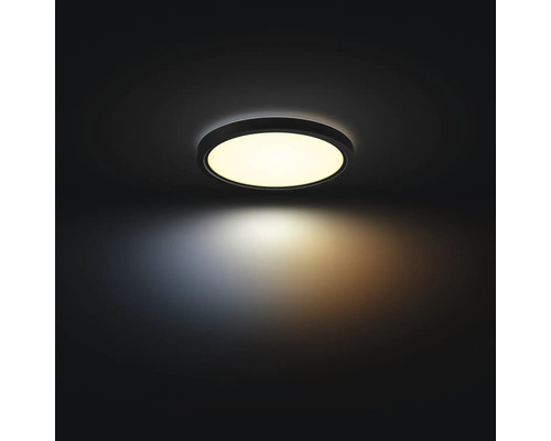 LED plafondlamp 16,6W 1160 lm 2200-6500K Ø 29 cm Tento zwart