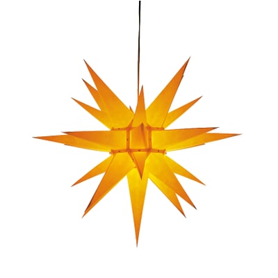 Herrnhuter Stern, Gelb