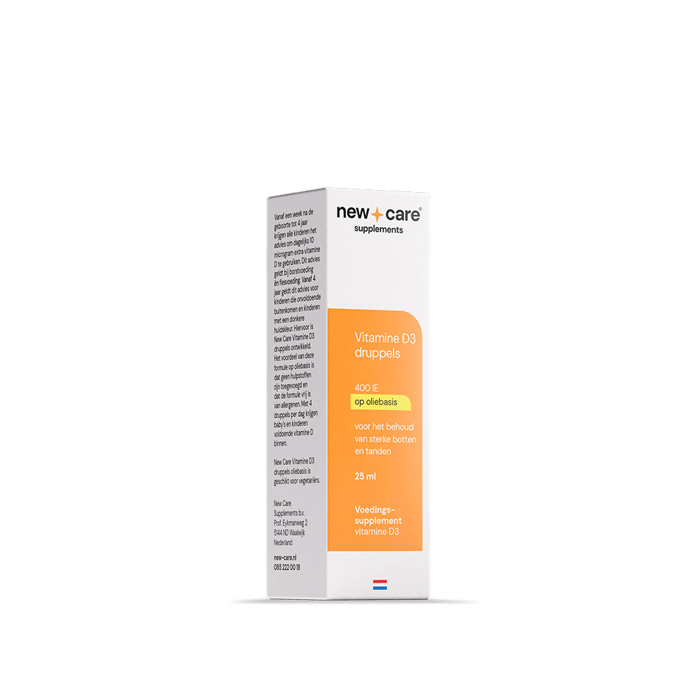 New Care D3 druppels oliebasis (25 ml)