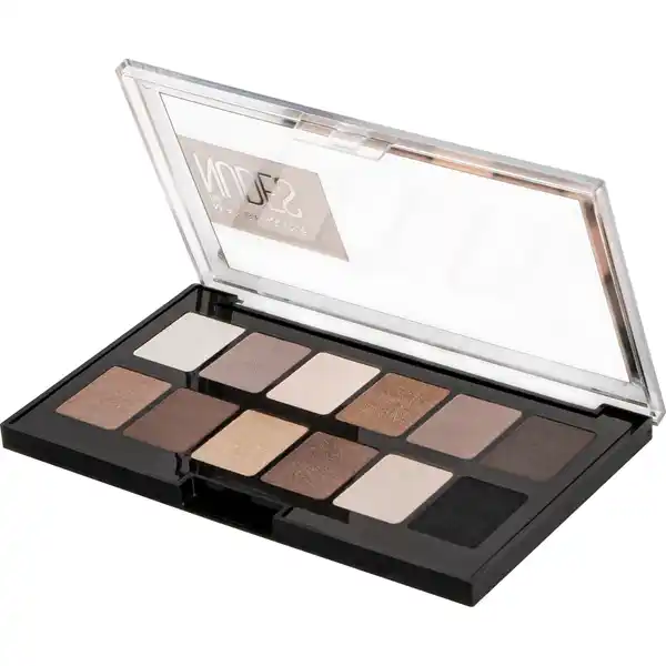 Lash Sensational Sky High Very Black & Augen-Make-Up Entferner & The Nudes Lidschatten Palette Set