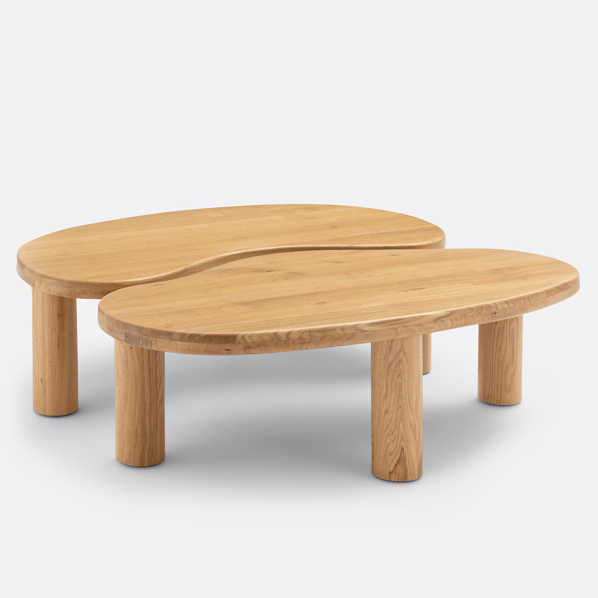 LA REDOUTE INTERIEURS<br>Mesa de centro em carvalho orgânico, Rodi