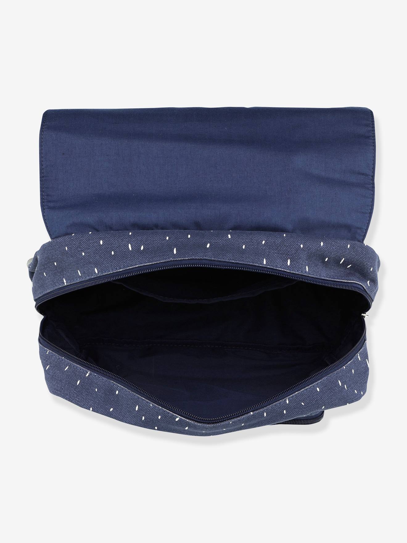 Bolsa tiracolo TRIXIE com estampa animal em amarelo escuro liso com detalhe