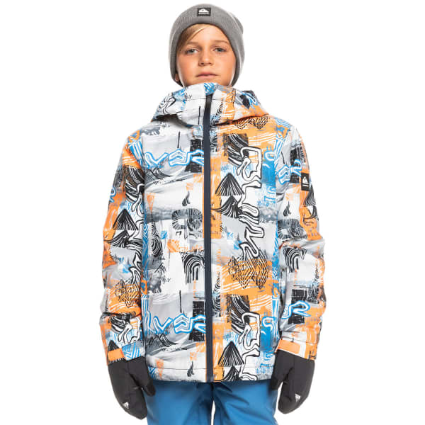 Veste de ski QUIKSILVER MORTON YOUTH JK PHOTO COLLAGE MOUNTAIN SHOCKIN