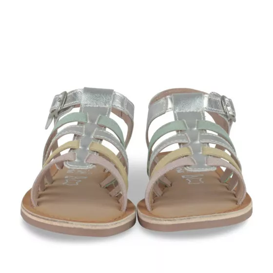 Sandales METALLISE NINI & GIRLS CUIR