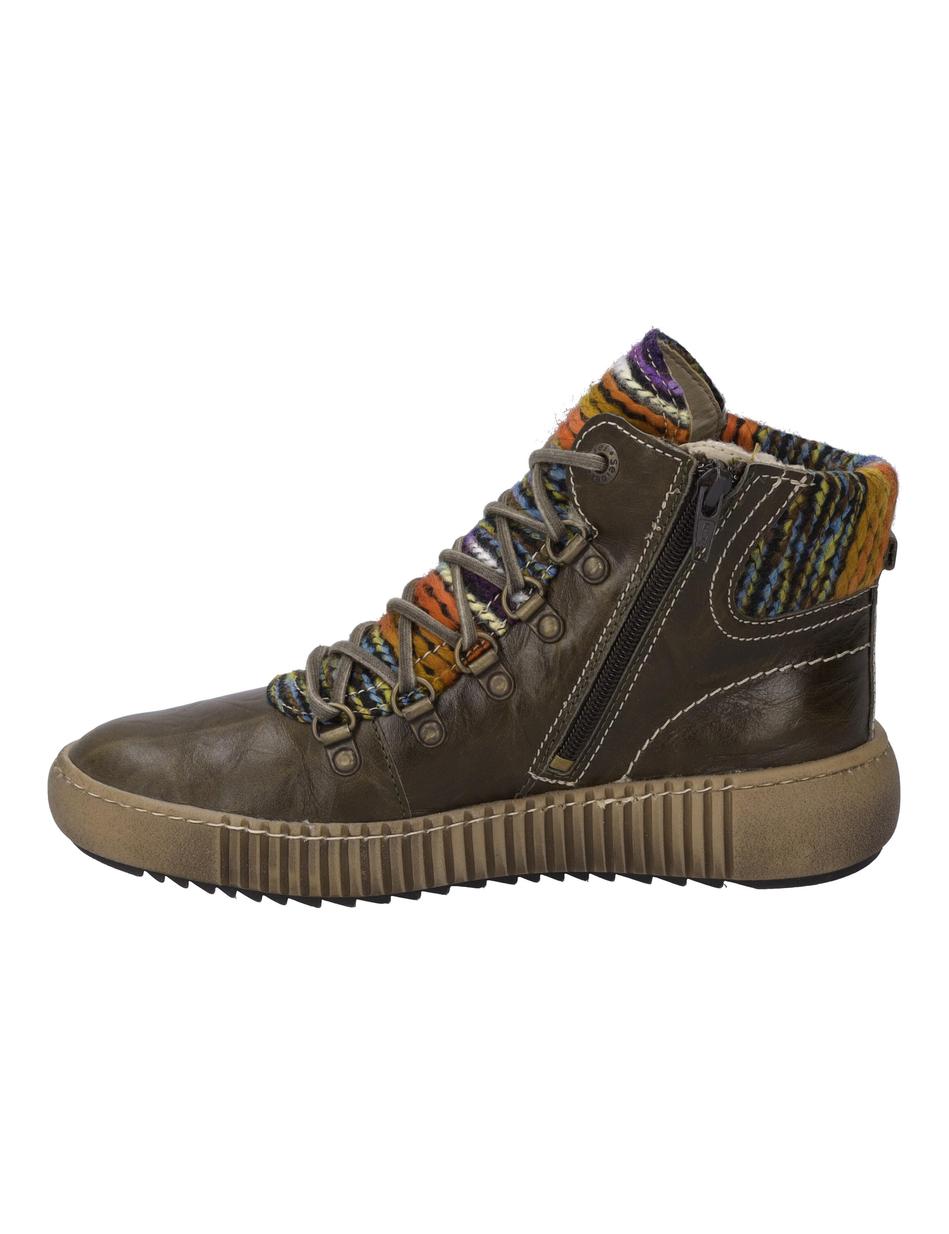 Stiefelette Maren 06, oliv-multi