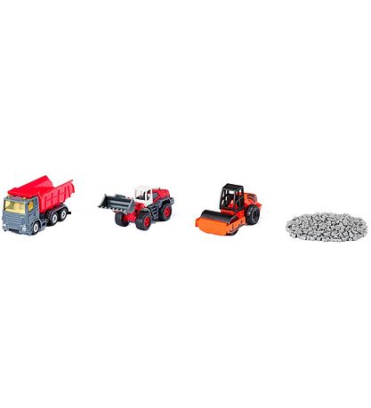 Siku Geschenkset - 4 Teile - 8 cm - Straßenarbeiten