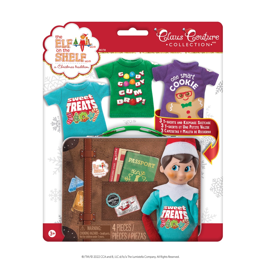 Elf on the Shelf The Elf on the Shelf® Outfit - Candy T-Shirt 3er Set
