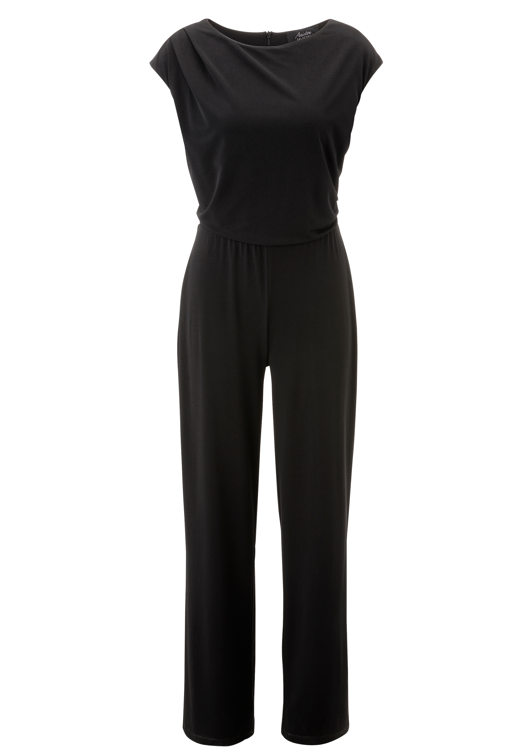 Aniston SELECTED Jumpsuit mit überlappenden, gefütterten Oberteil - NEUE KOLLEKTION
