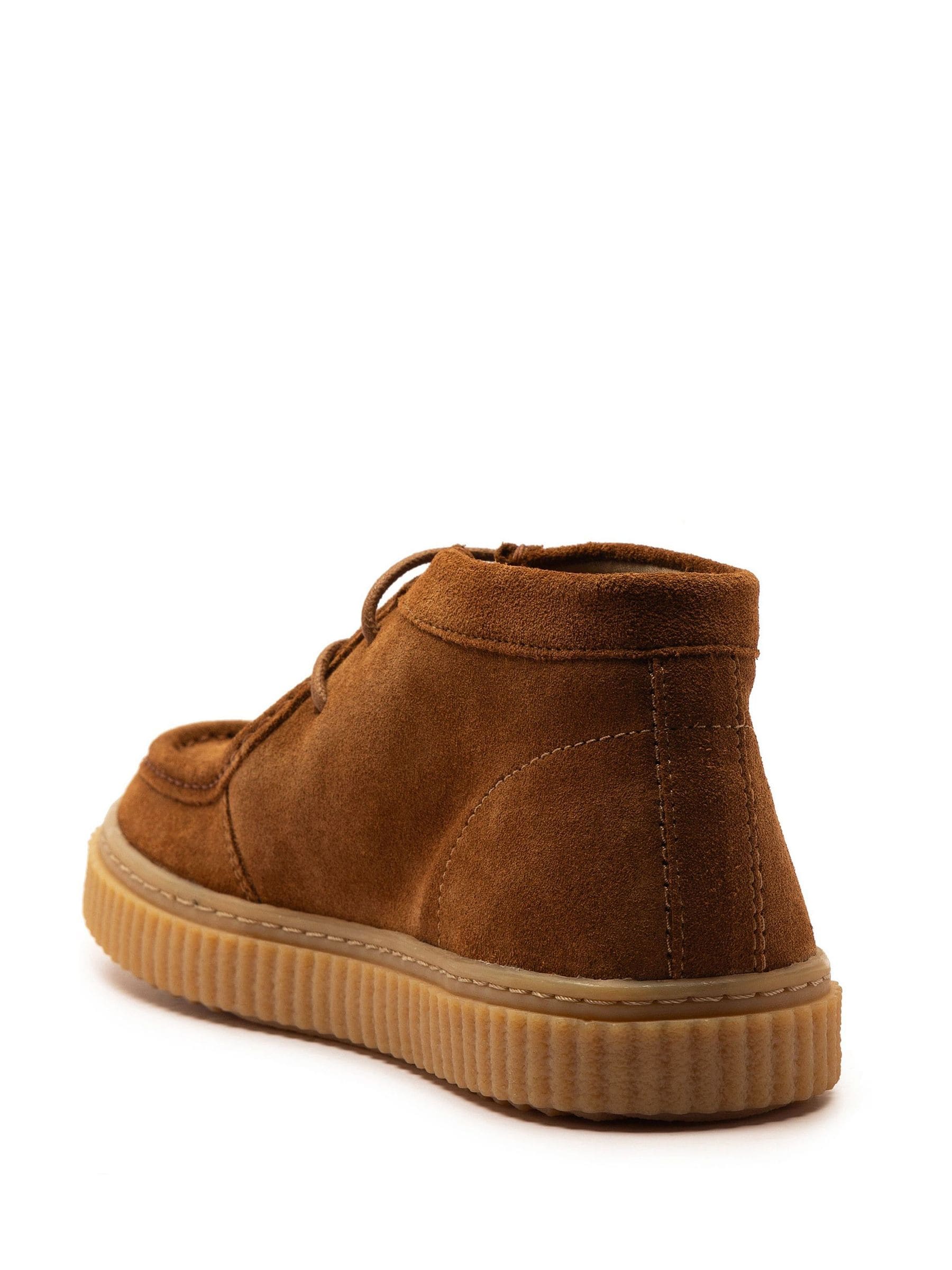 Lichtbruin - Off The Hook Bolan suède leren Vetersluiting casual Boots