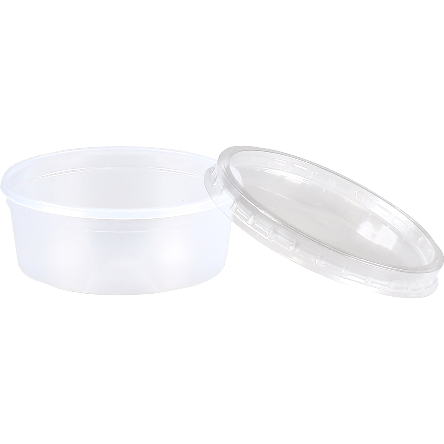 Cup, met deksel, pS, 75ml, transparant