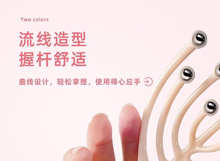 Miumi - Roller Plastic Hoofdhuid Massager