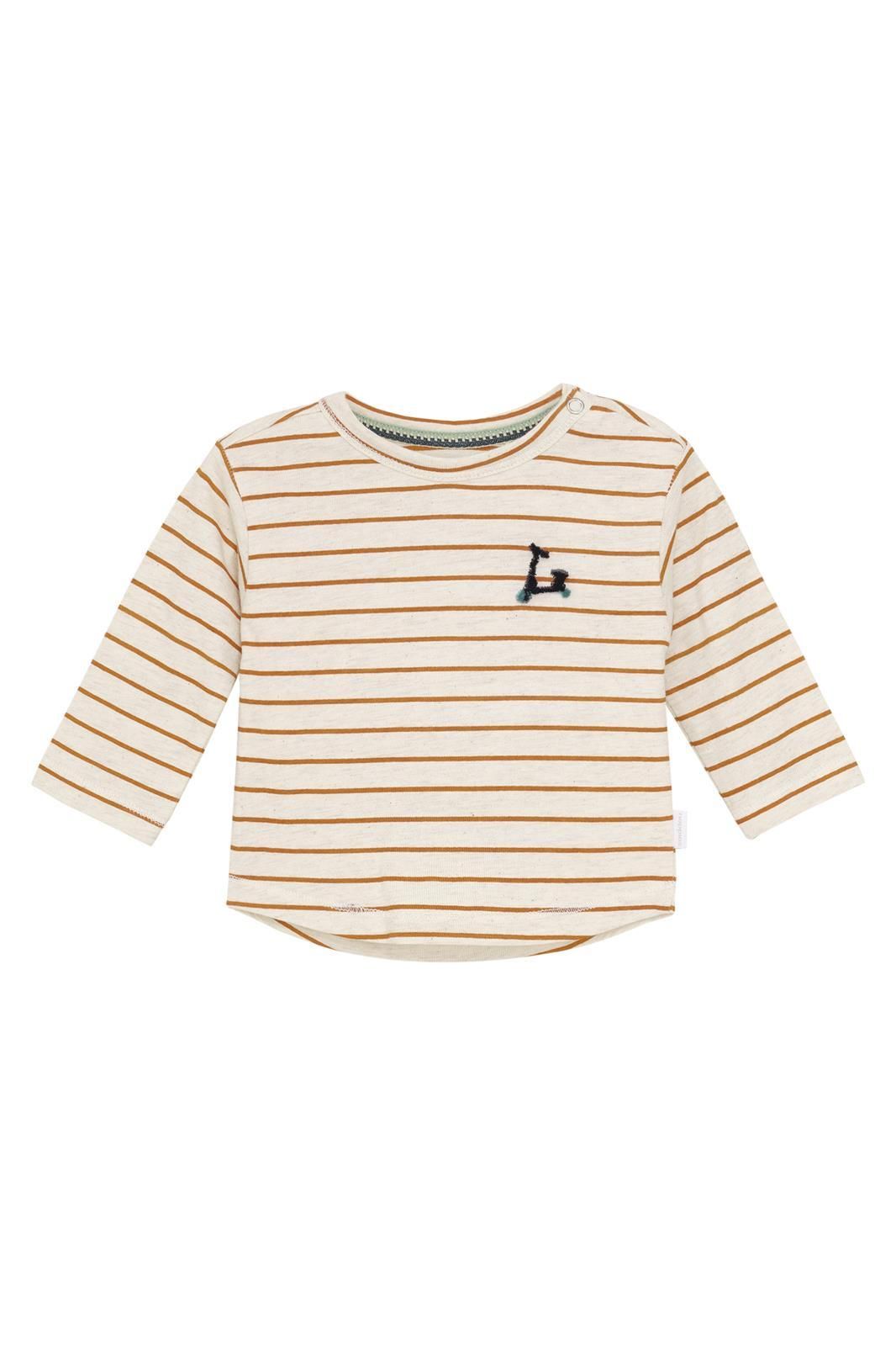 Noppies Baby Longsleeve Sanborn - Stripe Pattern White