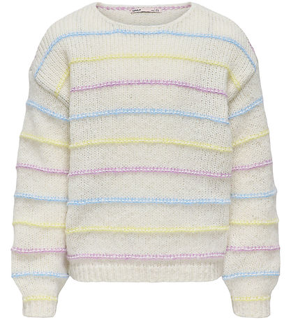Kids Only Bluse - Strick - KogNordic - Birch/OFFEN Air - AFRICAN