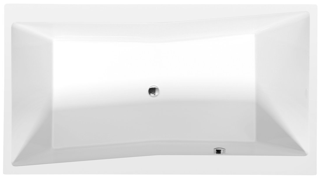 Polysan Quest ligbad 180x100x49cm wit