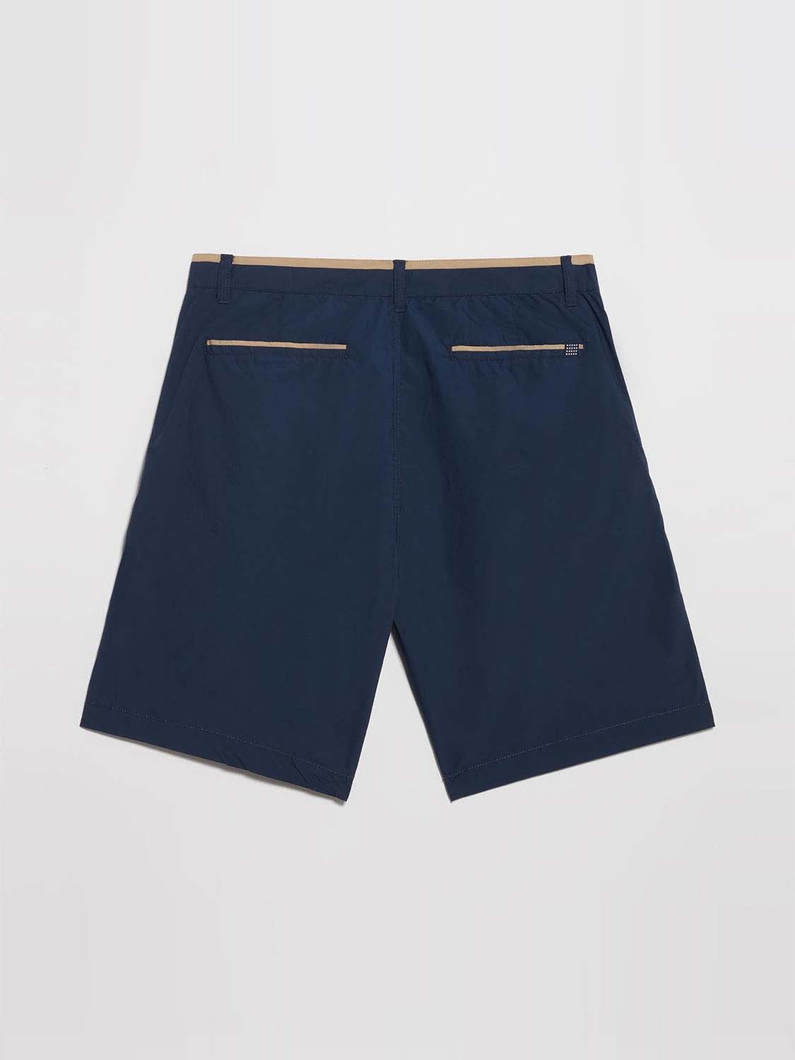 Short Homme Coton Biologique bleu marine