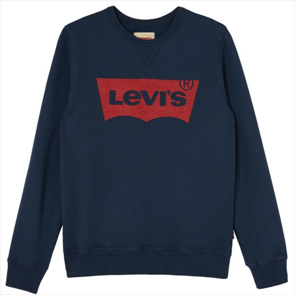 Sweatshirt NOS Bat Marine Blå - Levi's → Luksusbaby.dk