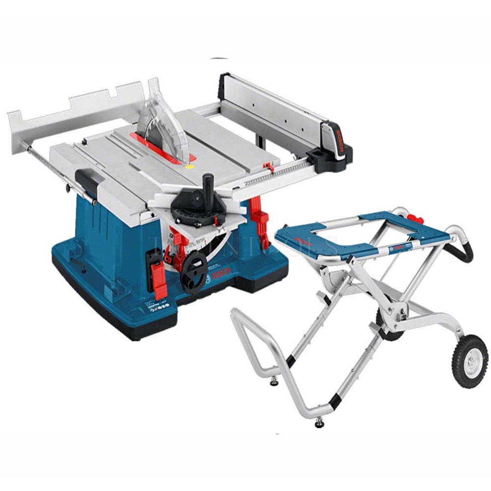 BOSCH 255mm Table Saw GTS10XC with Stand GTA60W 0615990HA6