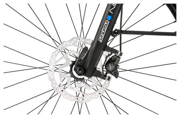 Vélo de Ville Électrique Moustache Samedi 28.2 Shimano Altus 9V 500 Wh 700mm Bleu Nuit 2023