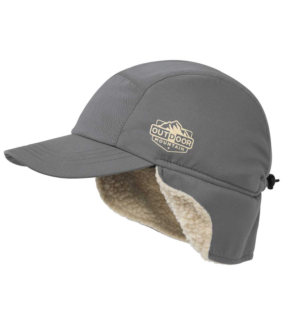 Casquette Cache-Oreilles Doublée Sherpa