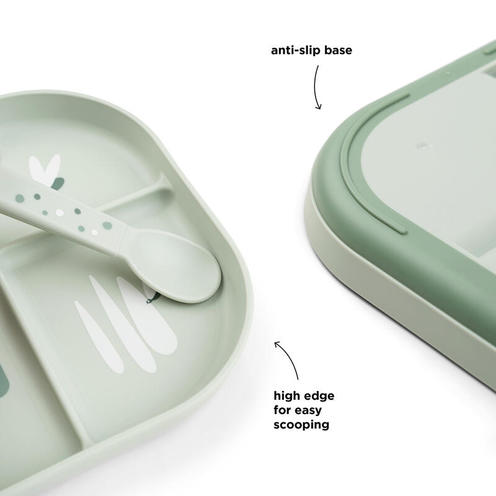 Foodie Assiette Plateau Croco Vert - DONE BY DEER